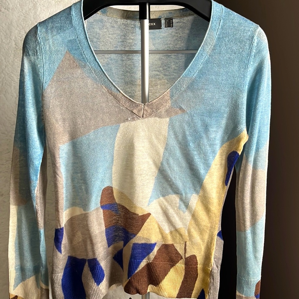 Mexx multi color linen top